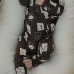 With Love from AZ | Bamboo Zip Pajamas | Milk & Baby