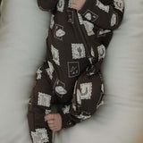 With Love from AZ | Bamboo Zip Pajamas | Milk & Baby