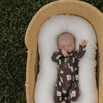 With Love from AZ | Bamboo Zip Pajamas | Milk & Baby
