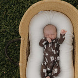 With Love from AZ | Bamboo Zip Pajamas | Milk & Baby