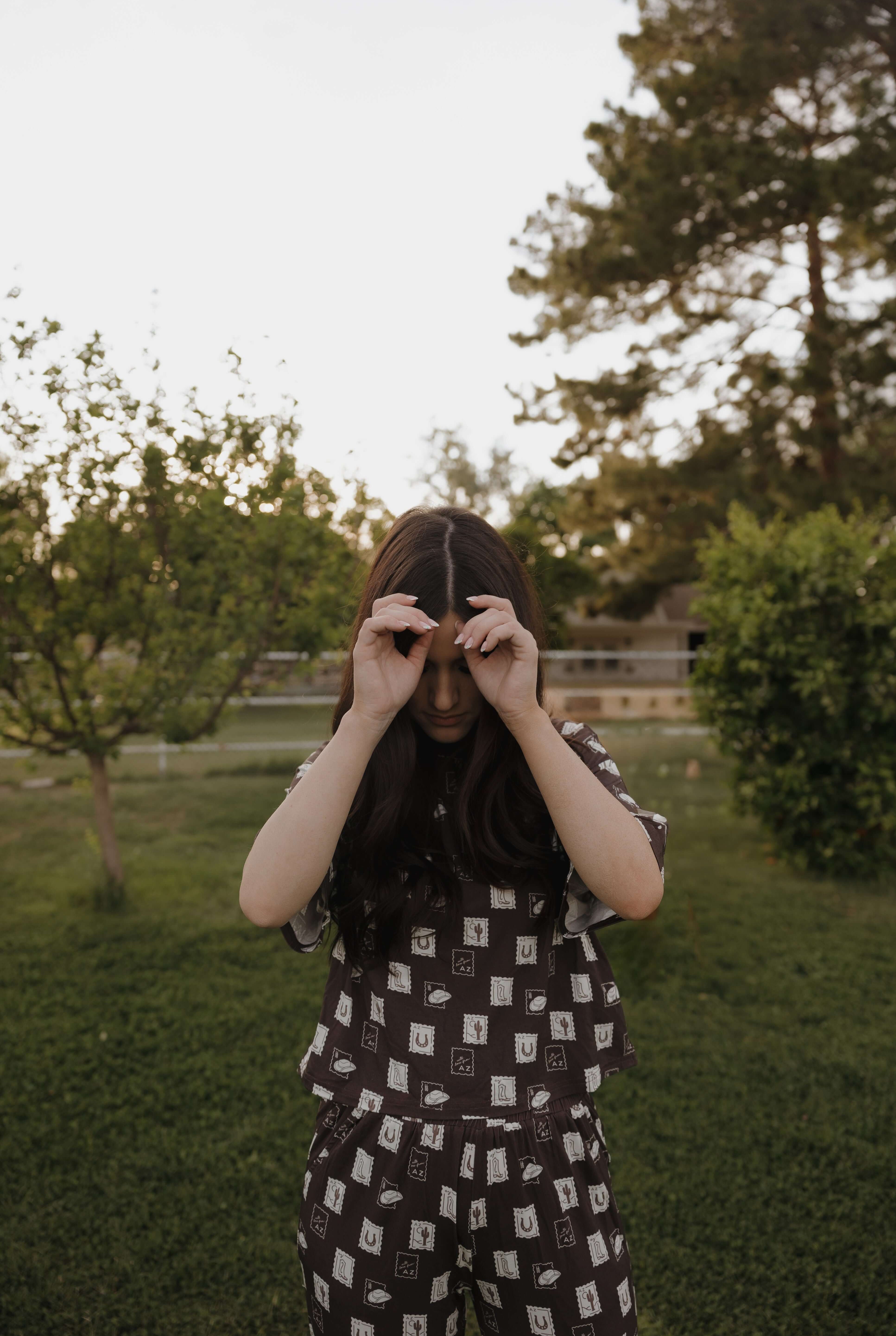 With Love from AZ | Women's Boxy Tee Lounge Set | Milk & Baby