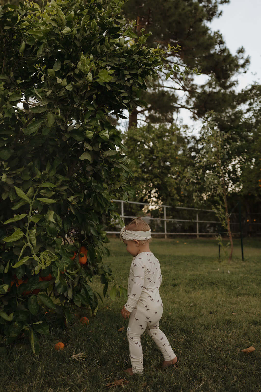 Wild Horses | Bamboo Zip Pajamas | Milk & Baby