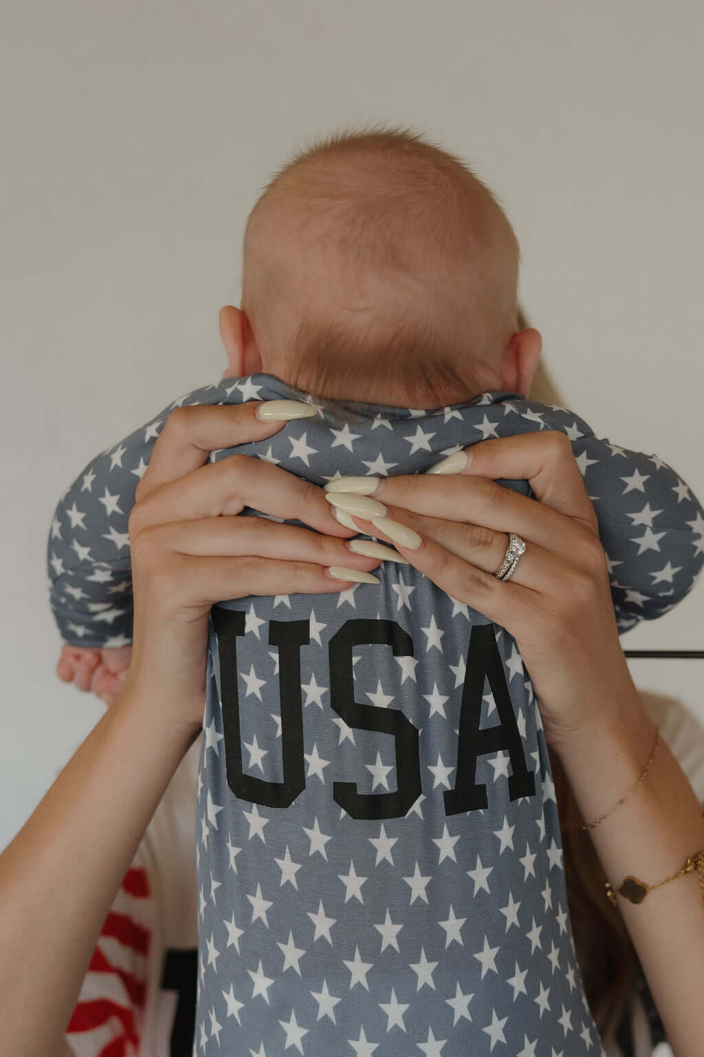 Star Spangled | Bamboo Zip Pajamas | Milk & Baby