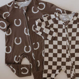 Dutton | Bamboo Zip Pajamas | Milk & Baby