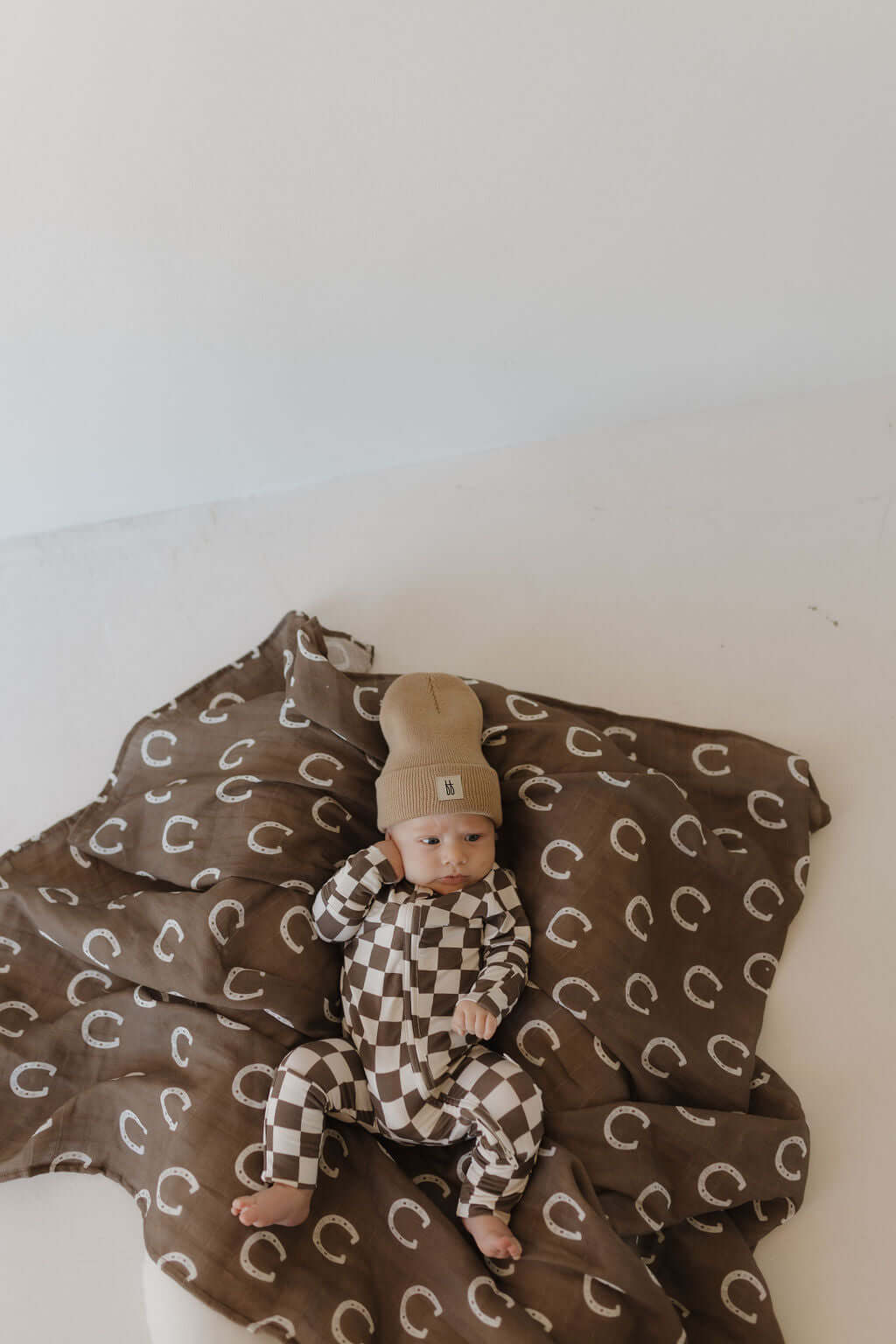 Giddy Up | Muslin Swaddle | Milk & Baby