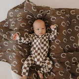 Dutton | Bamboo Zip Pajamas | Milk & Baby