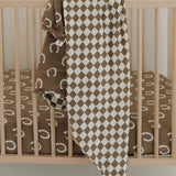 Giddy Up | Muslin Crib Sheet | Milk & Baby