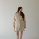 Grid | Women's Bamboo Sleeping Dress