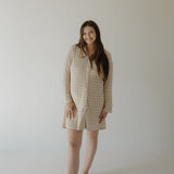 Grid | Women's Bamboo Sleeping Dress