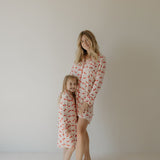 Women's Bamboo Sleeping Dress | Cherry Orchard | Milk & Baby