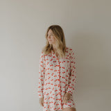 Women's Bamboo Sleeping Dress | Cherry Orchard | Milk & Baby