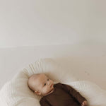 Coffee Bean | Bamboo Knotted Gown | Milk & Baby