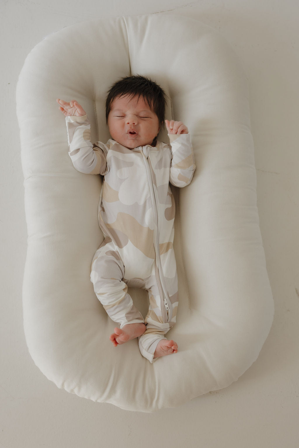 Camo 2.0 | Bamboo Zip Pajamas | Milk & Baby