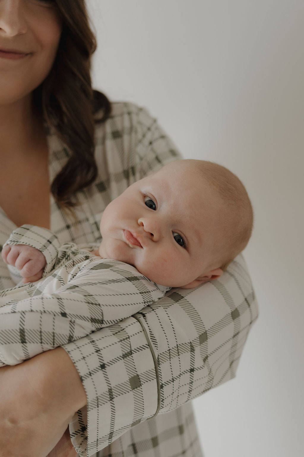 Picnic Plaid | Women's Bamboo Sleeping Dress | Milk & Baby