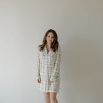 Picnic Plaid | Women's Bamboo Sleeping Dress | Milk & Baby