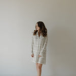 Picnic Plaid | Women's Bamboo Sleeping Dress | Milk & Baby