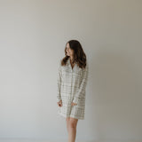 Picnic Plaid | Women's Bamboo Sleeping Dress | Milk & Baby