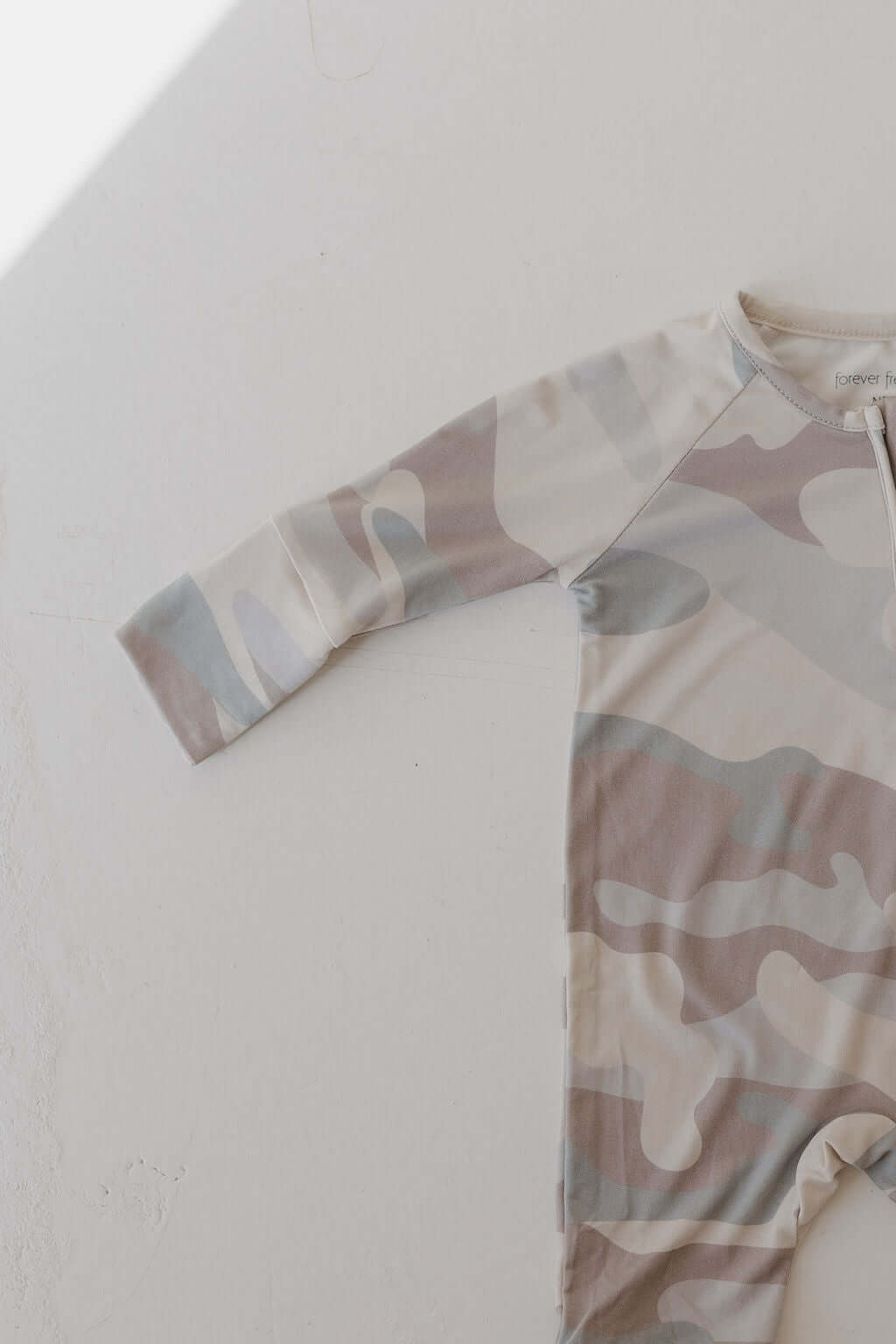 Camo | Bamboo Zip Pajamas | Milk & Baby