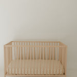 Flora | Muslin Crib Sheet | Milk & Baby