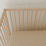 Flora | Muslin Crib Sheet | Milk & Baby