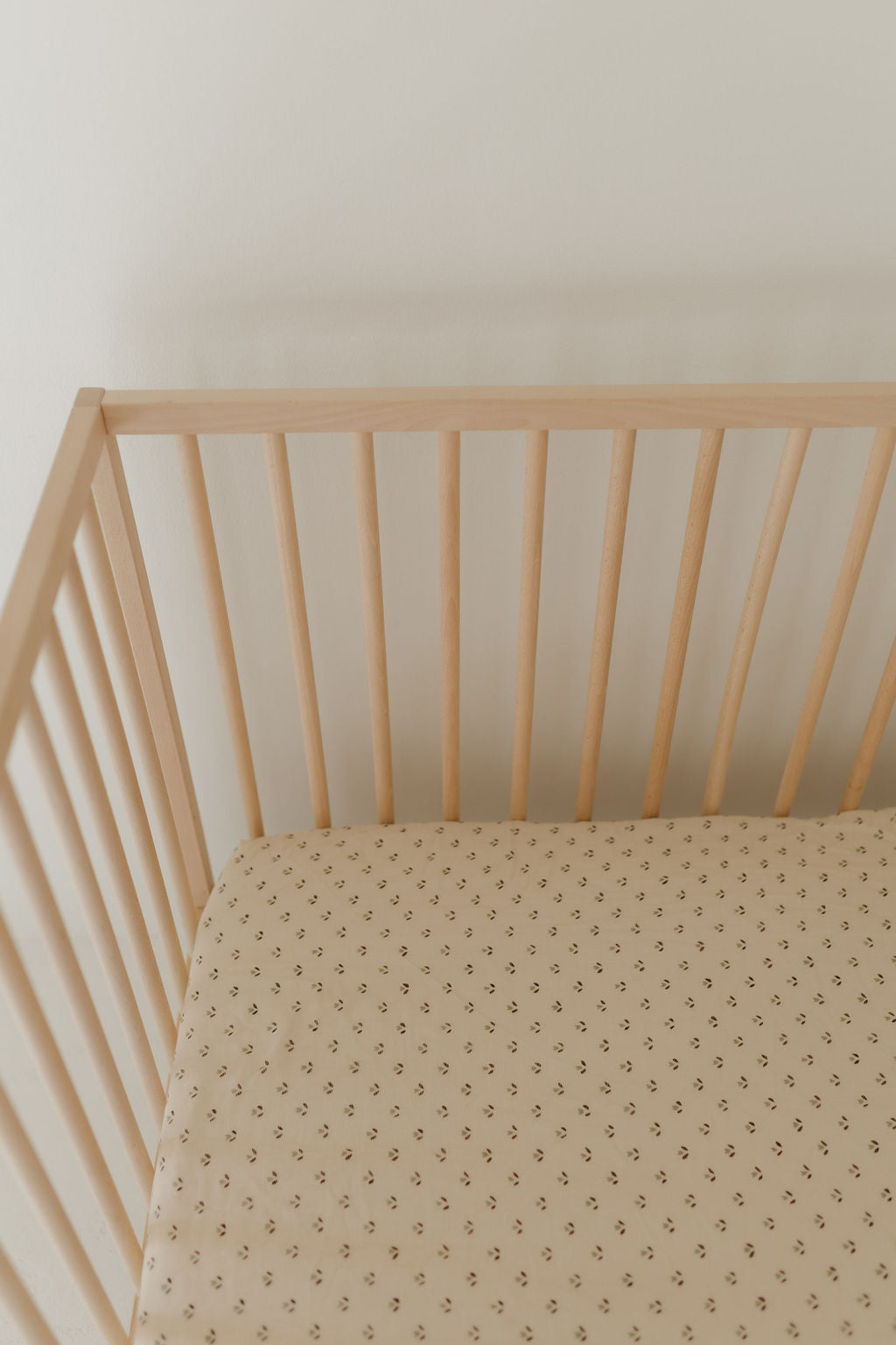 Flora | Muslin Crib Sheet | Milk & Baby