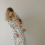 Black & White Yin Yang | Women's Bamboo Pajamas
