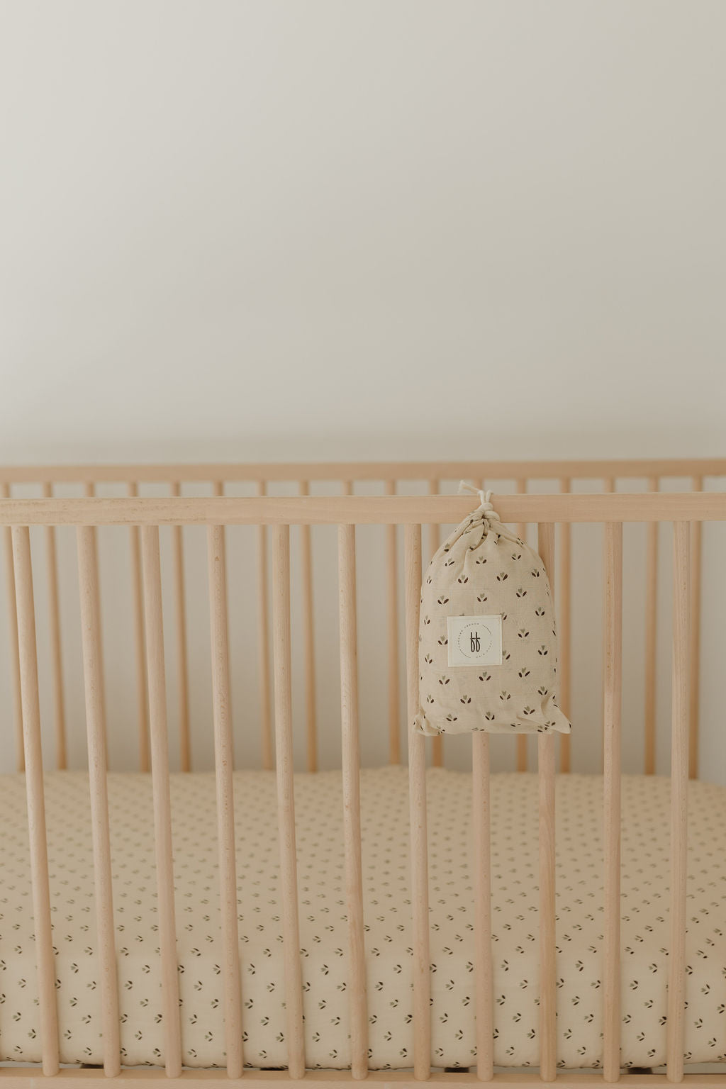 Flora | Muslin Crib Sheet | Milk & Baby