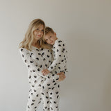 Black & White Yin Yang | Women's Bamboo Pajamas