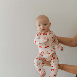 Cherry Orchard | Bamboo Zip Pajamas | Milk & Baby