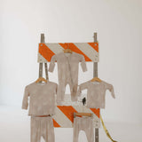 Excavator | Bamboo Zip Pajamas | Milk & Baby