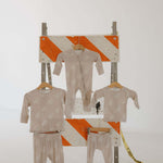 Excavator | Bamboo Zip Pajamas | Milk & Baby