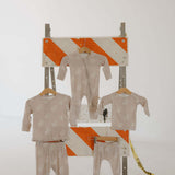 Excavator | Bamboo Zip Pajamas | Milk & Baby