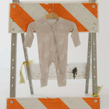 Excavator | Bamboo Zip Pajamas | Milk & Baby