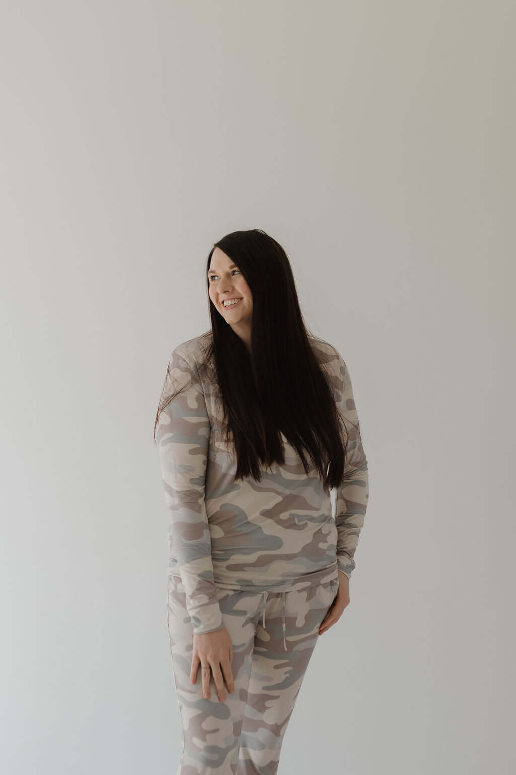 Camo | Women's Bamboo Pajama | Milk & Baby