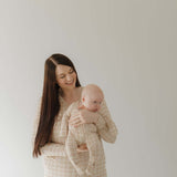 Grid | Women's Bamboo Pajama | Milk & Baby