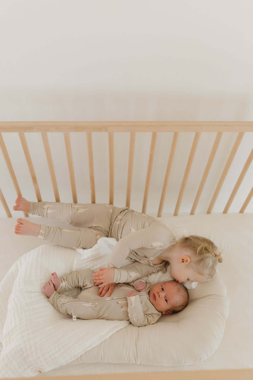 Silly Goose | Bamboo Zip Pajamas | Milk & Baby