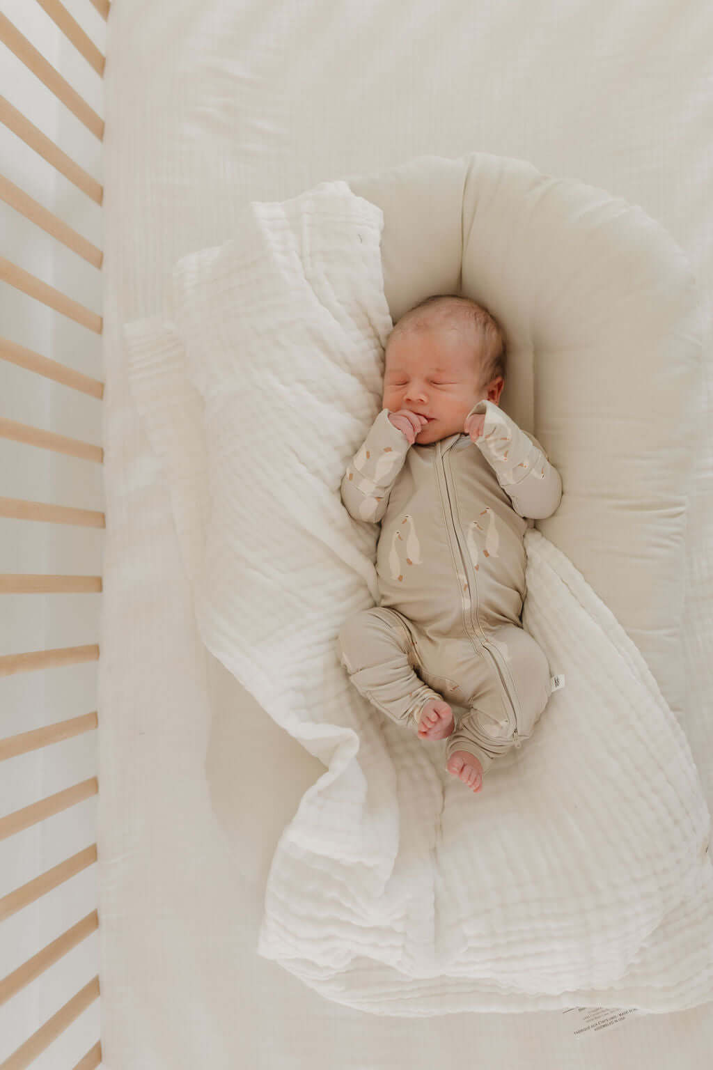Silly Goose | Bamboo Zip Pajamas | Milk & Baby