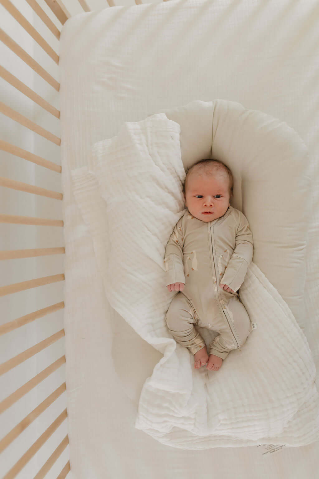 Silly Goose | Bamboo Zip Pajamas | Milk & Baby