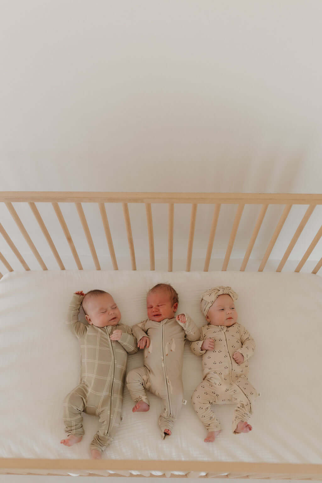 Flora | Bamboo Zip Pajamas | Milk & Baby