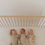 Linen Grid | Bamboo Zip Pajamas | Snuggle into our Bamboo Zip Pajamas made from soft bamboo. Perfect for play and sleep, with options for footed or footless styles! | Milk & Baby