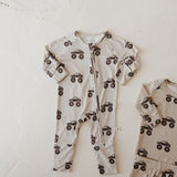 Monster Truck | Bamboo Zip Pajamas