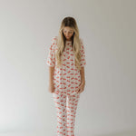 Cherry Orchard | Short Sleeve Women's Bamboo Pajamas | Milk & Baby