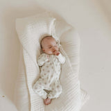 Daisy Fields | Bamboo Zip Pajamas | Milk & Baby