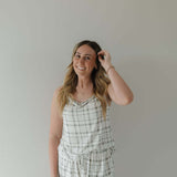 Picnic Plaid | Cami Women's Bamboo Set | Milk & Baby