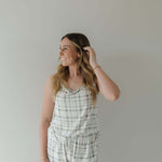 Picnic Plaid | Cami Women's Bamboo Set | Milk & Baby