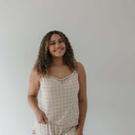 Grid | Cami Women's Bamboo Set | Milk & Baby