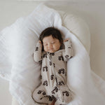 Monster Truck | Bamboo Zip Pajamas | Milk & Baby