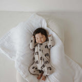 Monster Truck | Bamboo Zip Pajamas | Milk & Baby