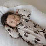 Monster Truck | Bamboo Zip Pajamas | Milk & Baby