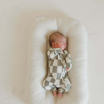 Oat & Sage | Bamboo Zip Pajamas | Milk & Baby